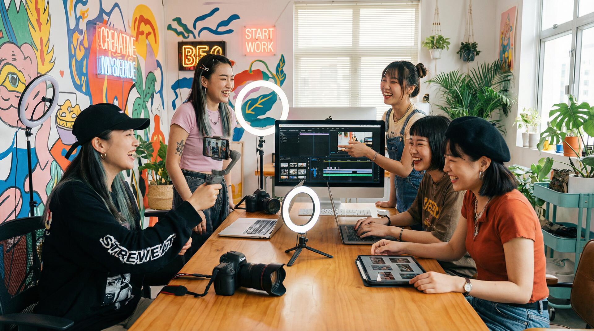 小马拉大车创作案例