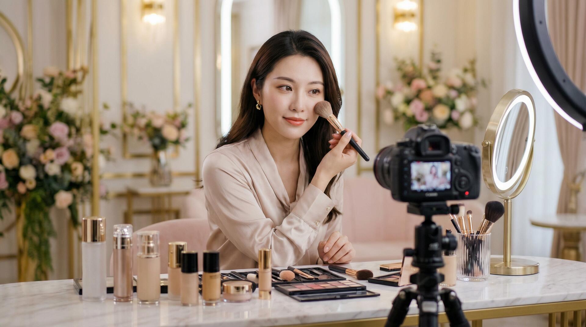 小马拉大车美妆视频